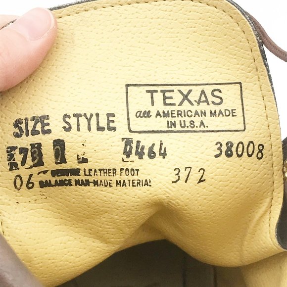 TEXAS Womens Keltie Fringe Lace Up Brown Leather Equestrian Boots Womens 7 - Picture 10 of 11